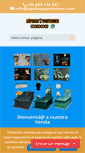 Mobile Screenshot of lapidasypanteones.com